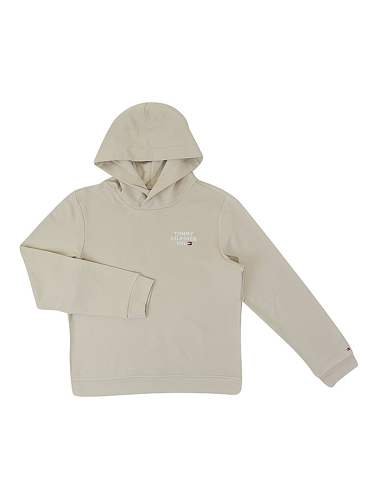 TOMMY HILFIGER Mädchen Kapuzensweater - Hoodie beige | 152